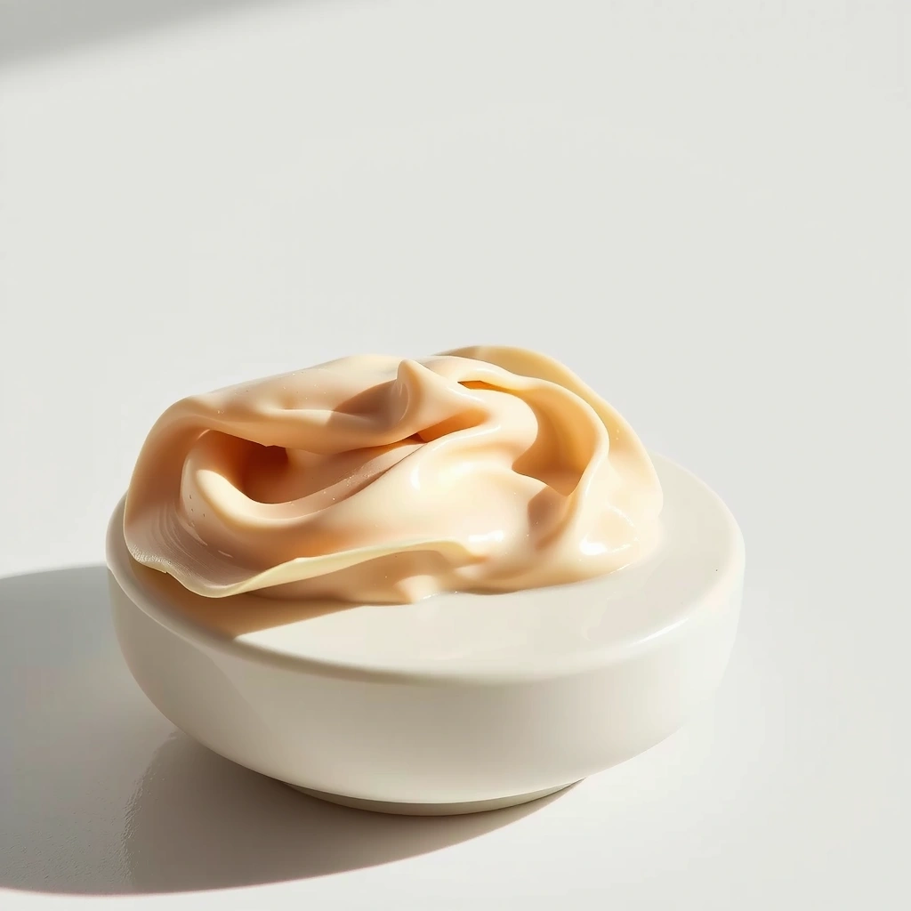 Natuerlicheernaehrunms cream texture macro